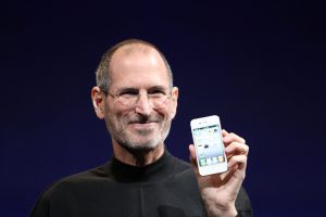 Steve Jobs of Apple: a world-renowned Innovator in his time.