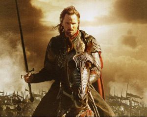 Viggo Mortensen as Aragorn, an archetypal Leader.