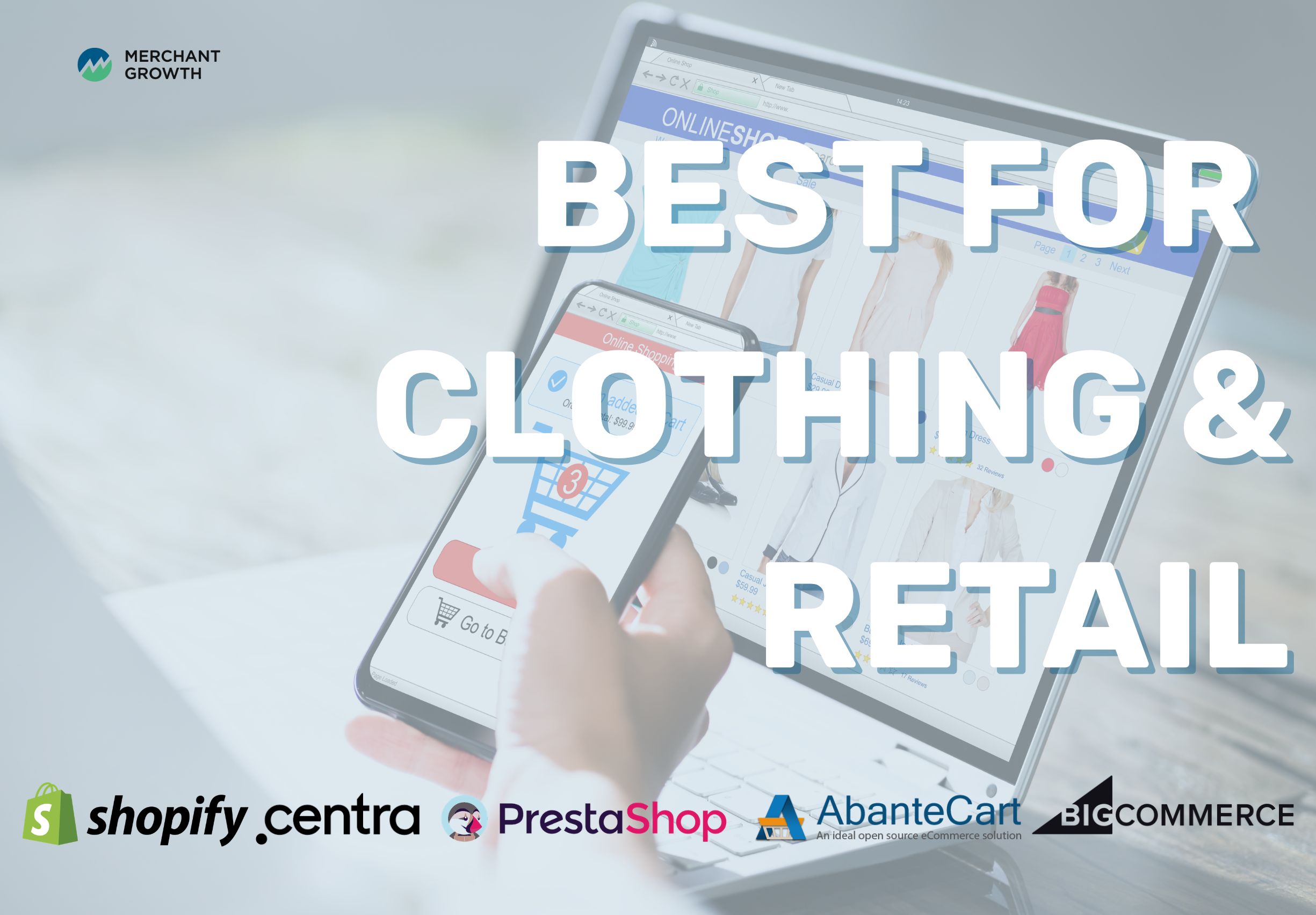 Best ecommerce platforms for clothing and retail title image