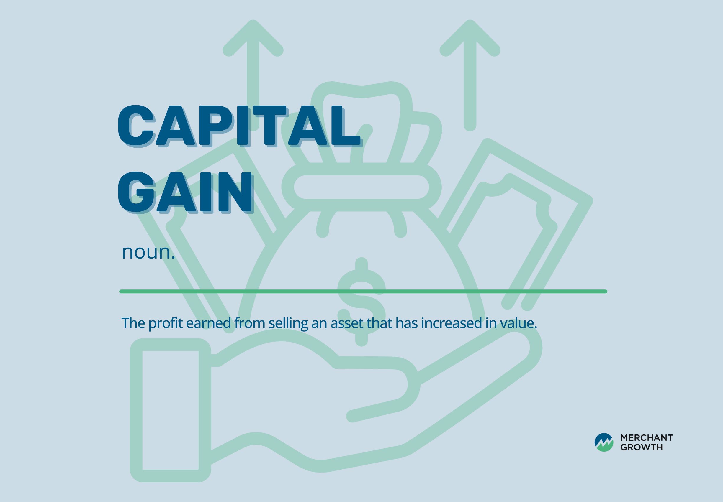 Infographic of a Definition of Capital Gain