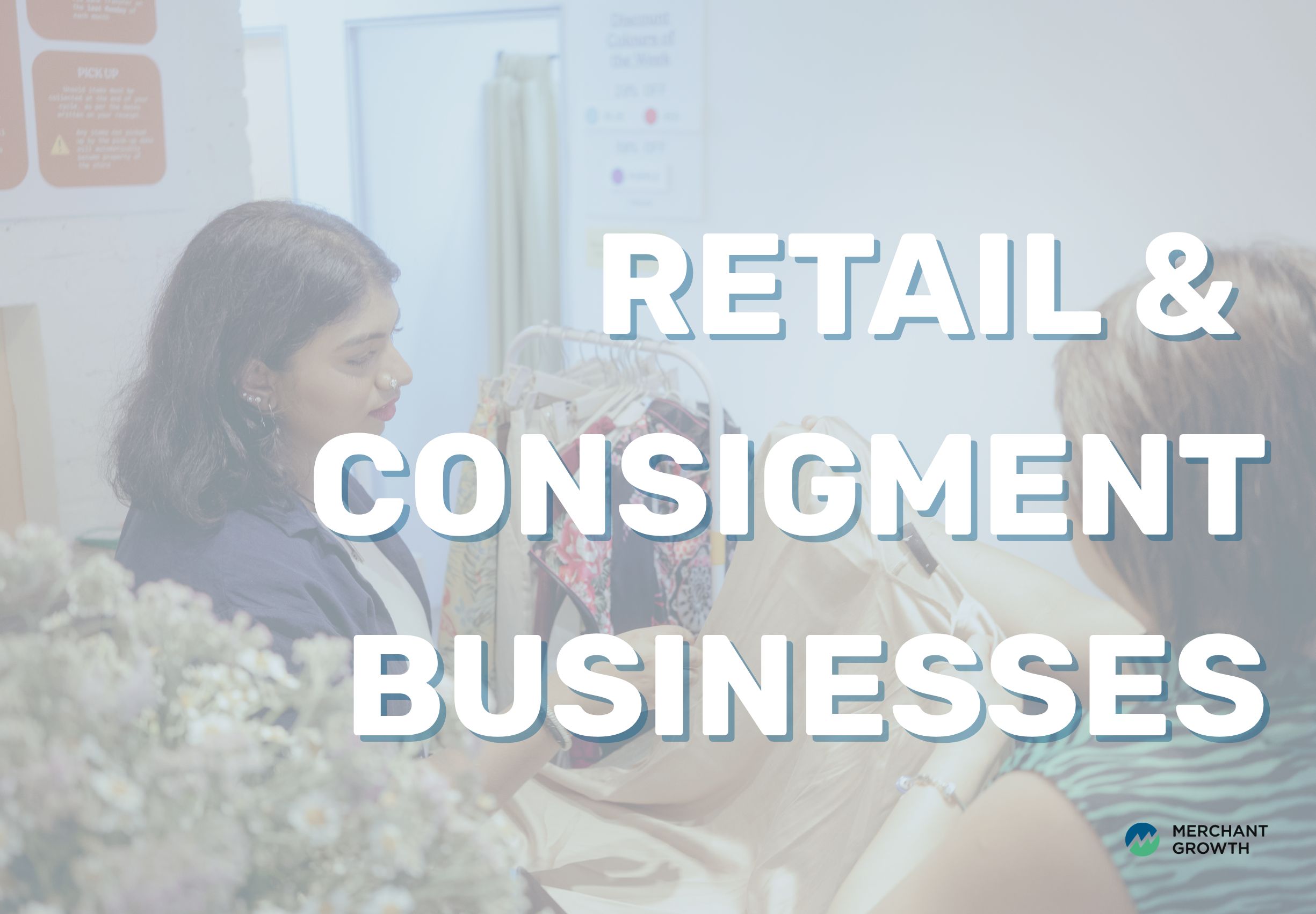 Discount retail and consignment businesses title image