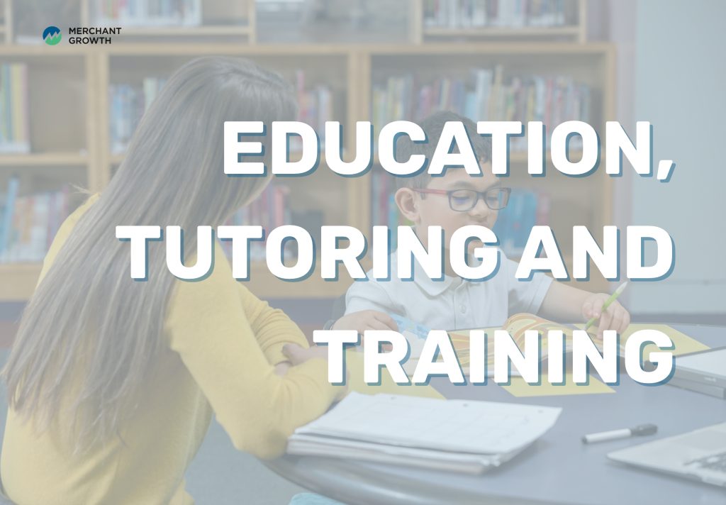 Education, tutoring and training title image
